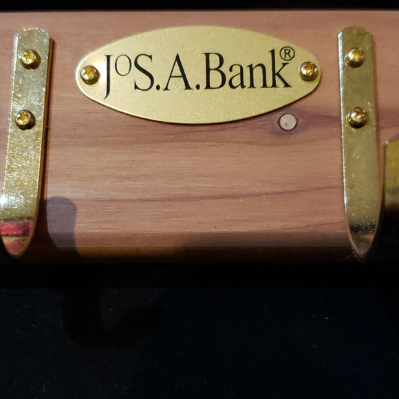 Tie & Belt Rack Cedar & Brass Organizer Racks Bundle of 2 Organize Keys Fob  NWT - Picture 2 of 7